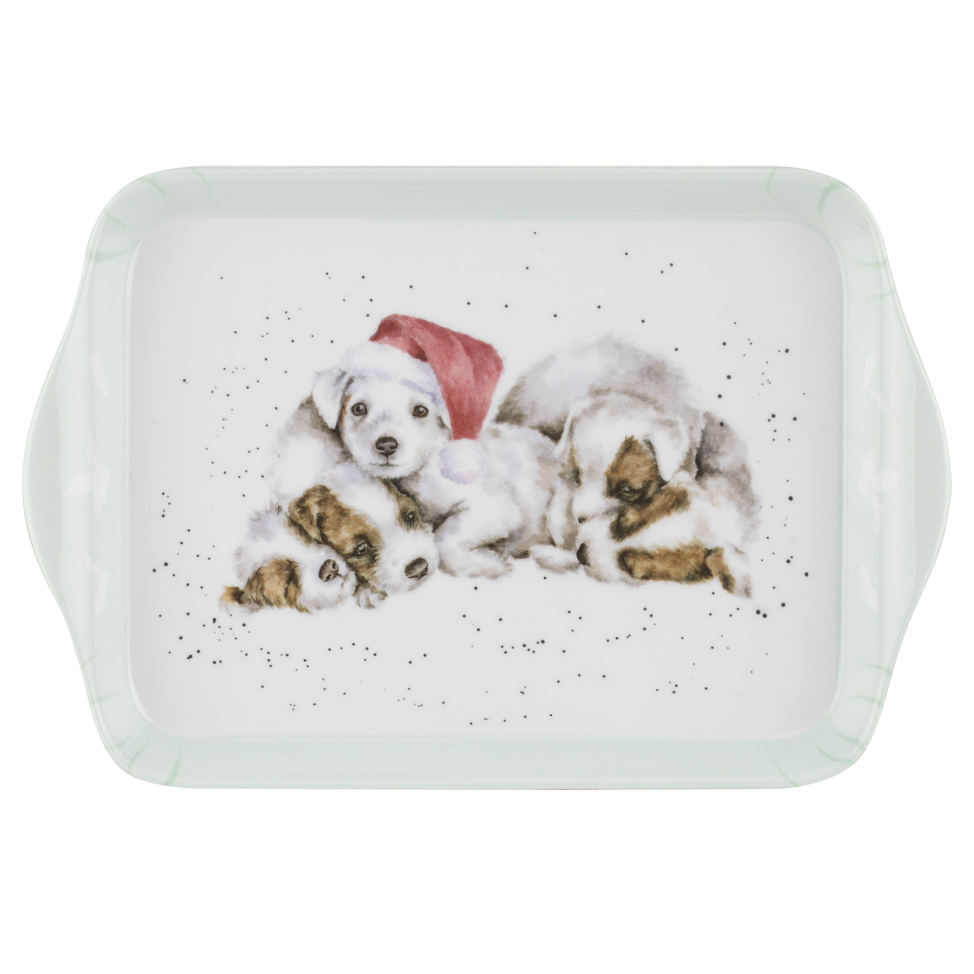 Wrendale Designs Santa Paws 3 Piece Mug & Tray Set (Dogs) image number null